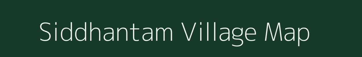 Siddhantam village map in Andhra Pradesh