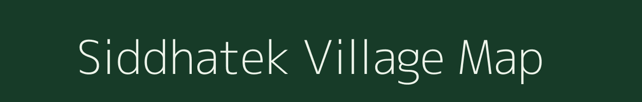 Siddhatek village map in Maharashtra