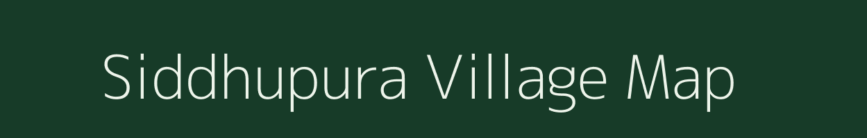 Siddhupura village map in Uttar Pradesh