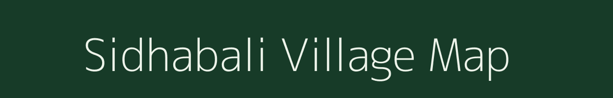 Sidhabali village map in Odisha