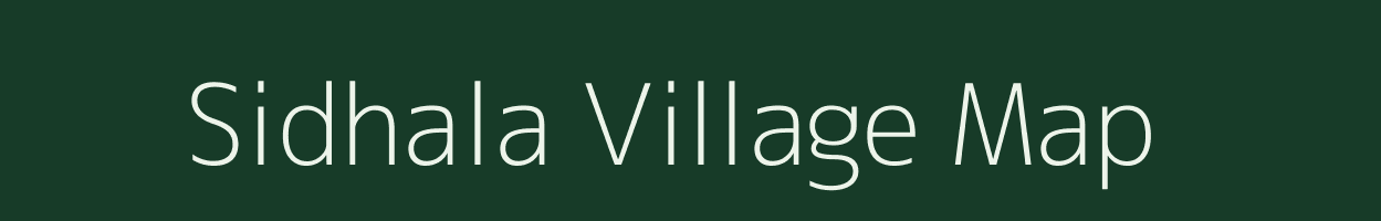 Sidhala village map in Odisha