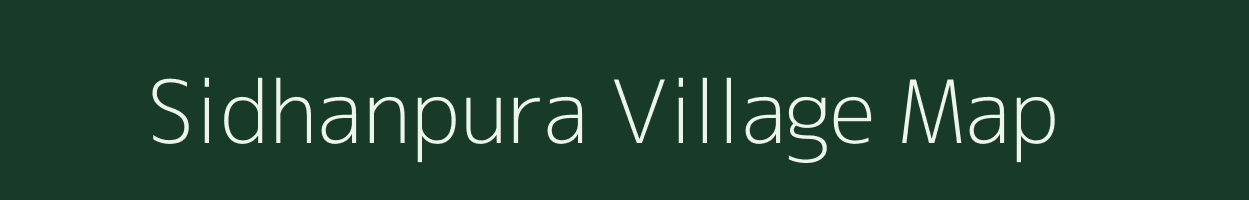 Sidhanpura village map in Uttar Pradesh