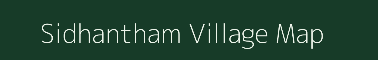 Sidhantham village map in Andhra Pradesh