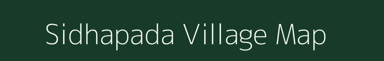 Sidhapada village map in Odisha