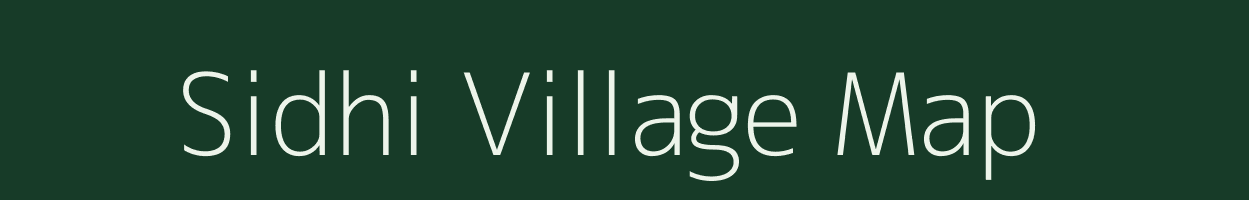 Sidhi village map in West Bengal