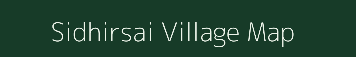 Sidhirsai village map in Jharkhand