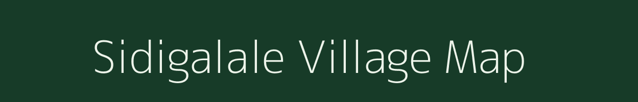 Sidigalale village map in Karnataka