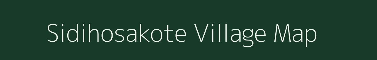 Sidihosakote village map in Karnataka