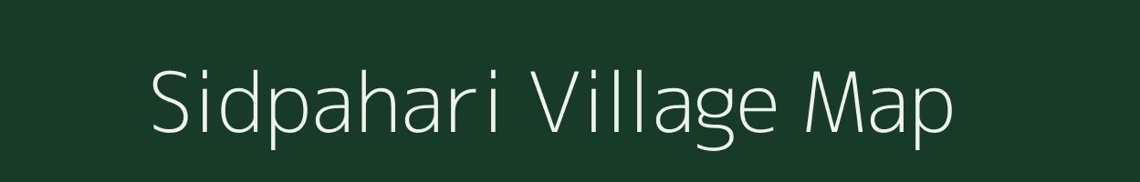 Sidpahari village map in Jharkhand