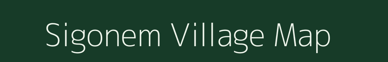 Sigonem village map in Goa