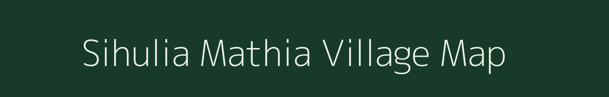 Sihulia Mathia village map in Uttar Pradesh