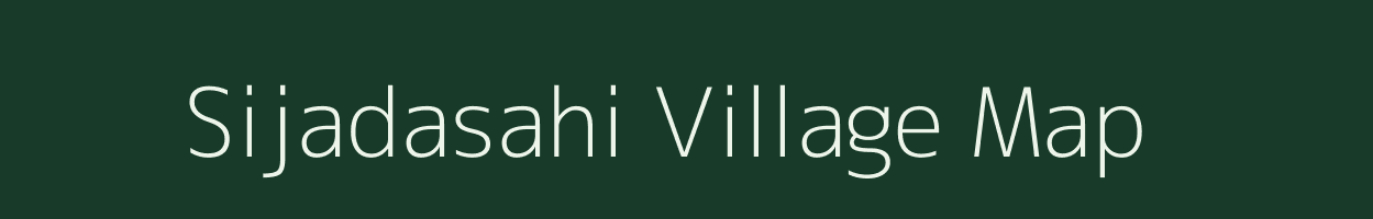 Sijadasahi village map in Odisha