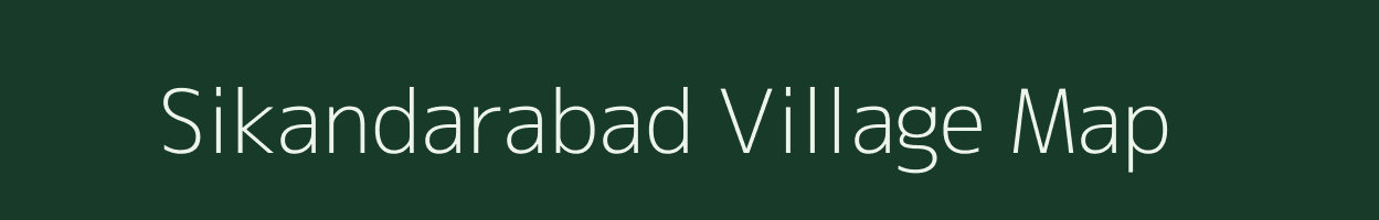 Sikandarabad village map in Madhya Pradesh