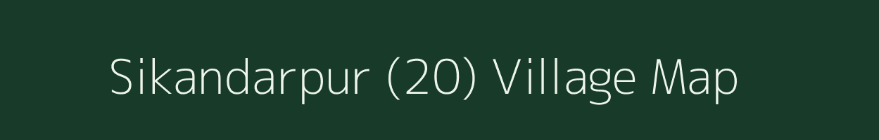 Sikandarpur (20) village map in Punjab