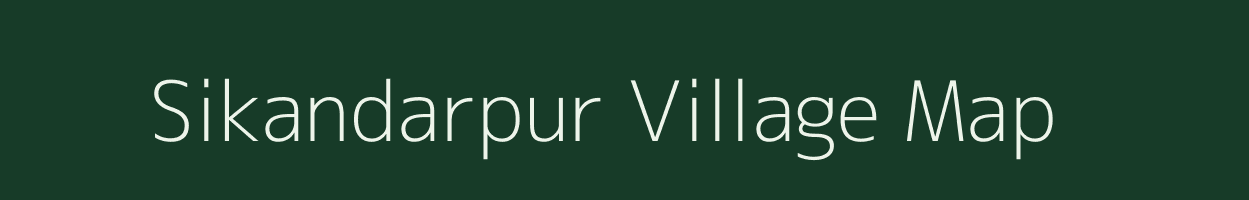 Sikandarpur village map in Madhya Pradesh