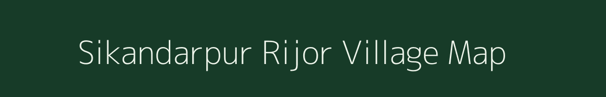 Sikandarpur Rijor village map in Uttar Pradesh