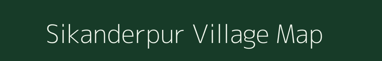 Sikanderpur village map in Uttarakhand