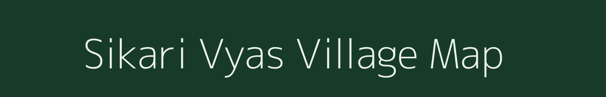 Sikari Vyas village map in Uttar Pradesh