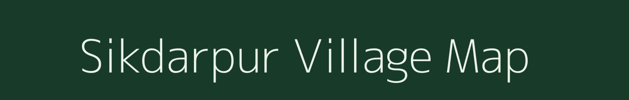 Sikdarpur village map in Odisha