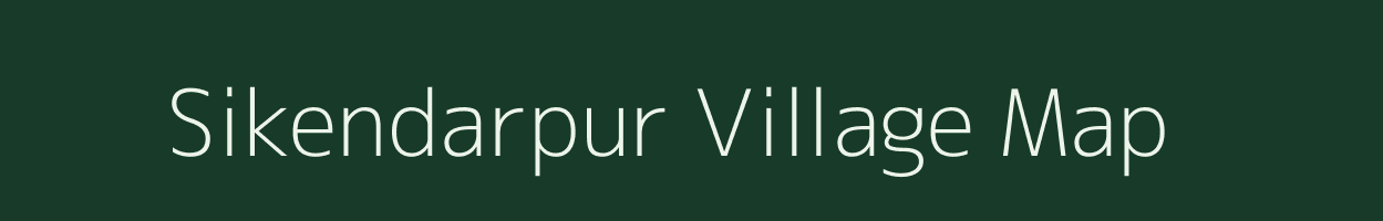 Sikendarpur village map in Uttar Pradesh