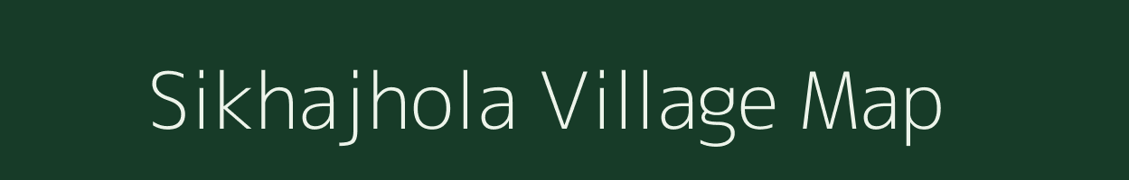 Sikhajhola village map in Odisha