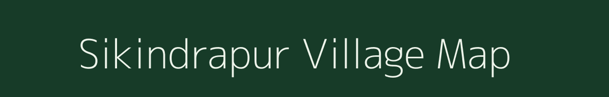 Sikindrapur village map in Andhra Pradesh