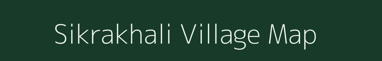 Sikrakhali village map in West Bengal