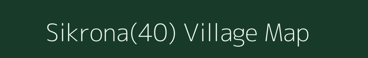 Sikrona(40) village map in Haryana