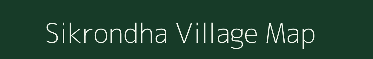 Sikrondha village map in Uttar Pradesh