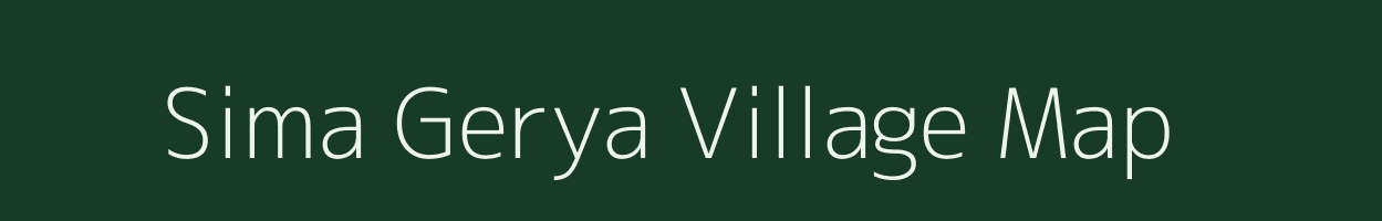 Sima Gerya village map in West Bengal