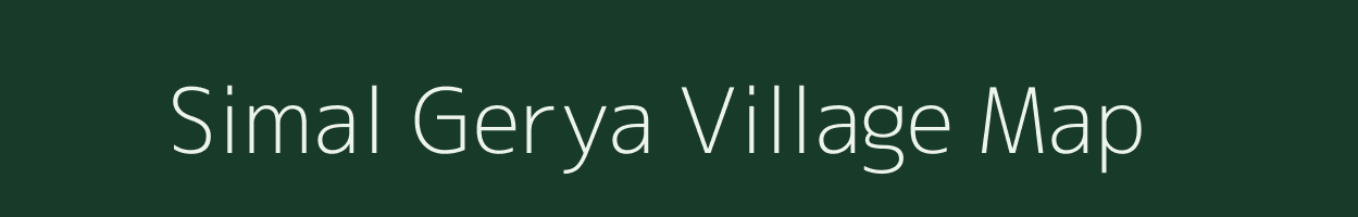 Simal Gerya village map in West Bengal