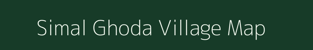 Simal Ghoda village map in Gujarat