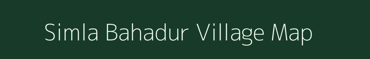 Simla Bahadur village map in Uttarakhand