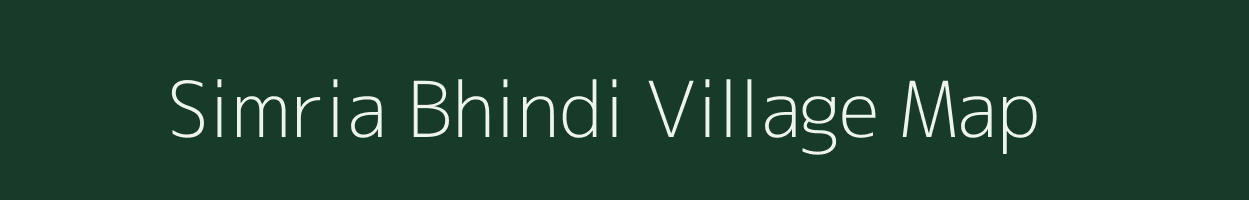 Simria Bhindi village map in Bihar