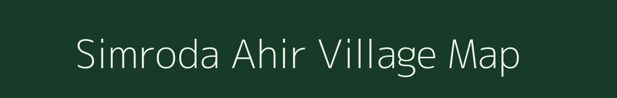 Simroda Ahir village map in Madhya Pradesh