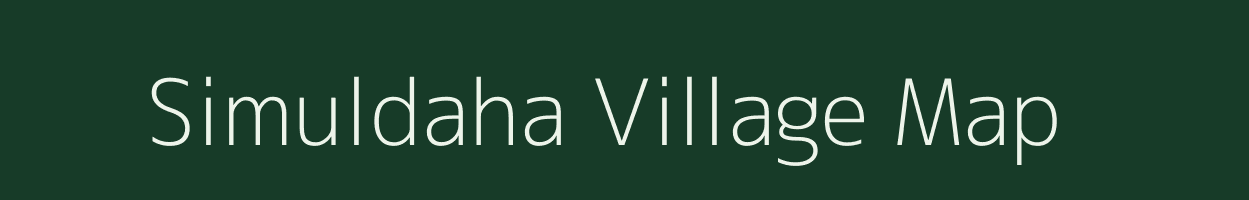 Simuldaha village map in West Bengal