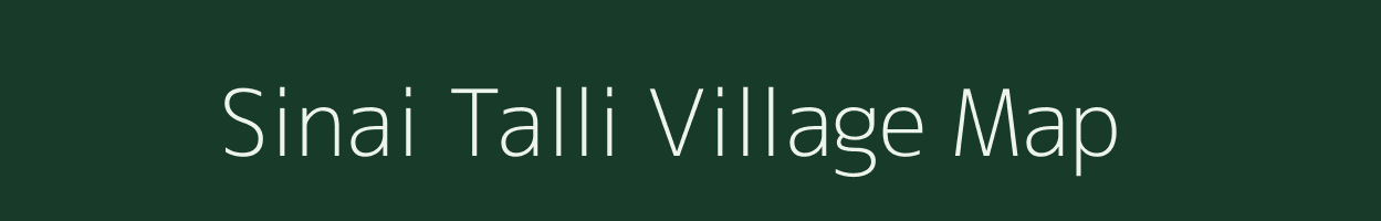 Sinai Talli village map in Uttarakhand