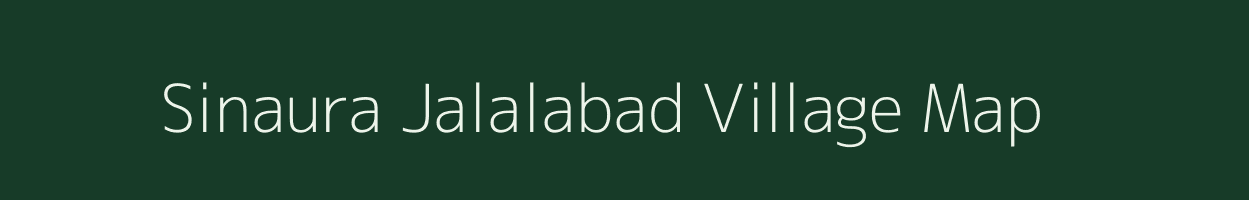 Sinaura Jalalabad village map in Uttar Pradesh