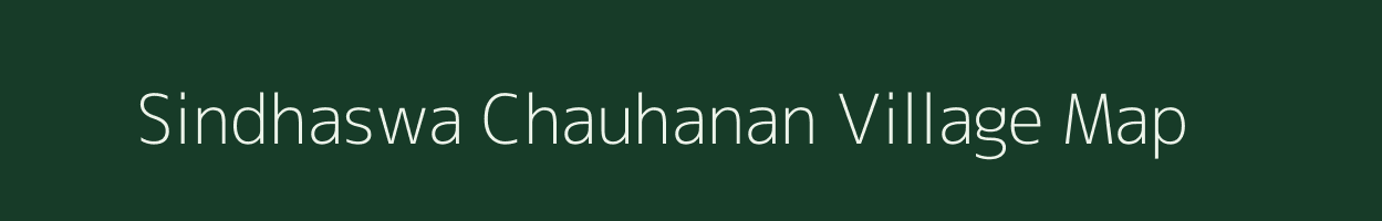 Sindhaswa Chauhanan village map in Rajasthan