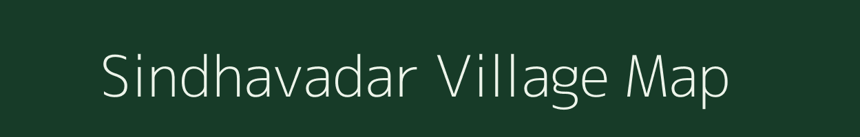 Sindhavadar village map in Gujarat