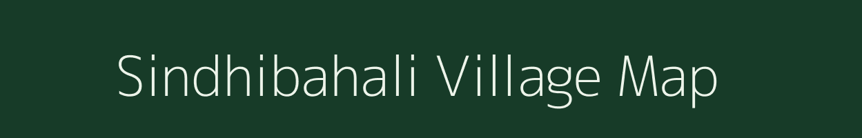 Sindhibahali village map in Odisha