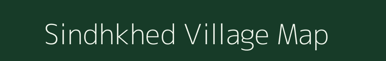 Sindhkhed village map in Maharashtra