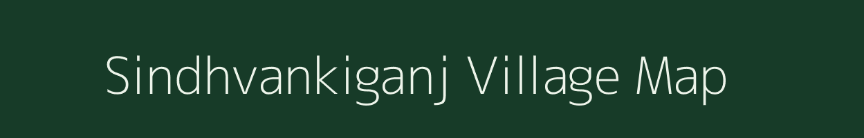 Sindhvankiganj village map in Uttar Pradesh