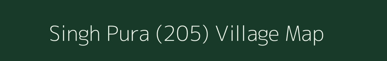 Singh Pura (205) village map in Haryana