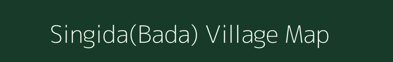 Singida(Bada) village map in Odisha