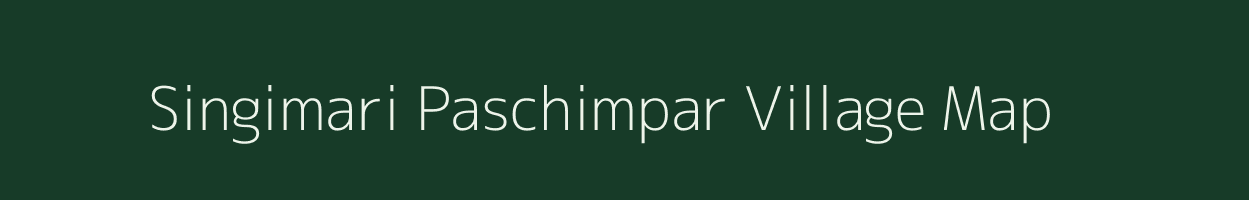 Singimari Paschimpar village map in West Bengal