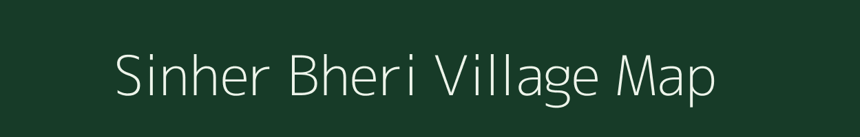 Sinher Bheri village map in West Bengal