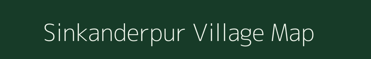 Sinkanderpur village map in Uttar Pradesh