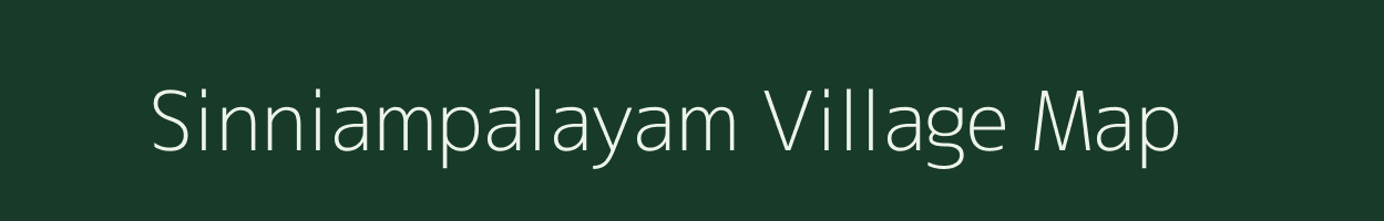 Sinniampalayam village map in Tamil Nadu