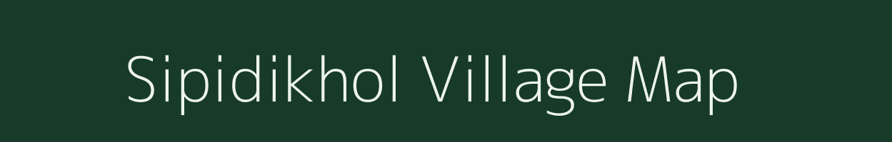 Sipidikhol village map in Odisha